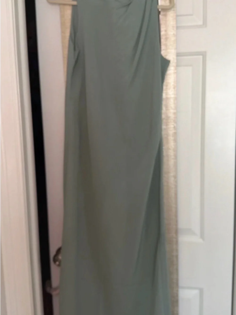 Abercrombie & Fitch Sleeveless Sage Maxi Dress